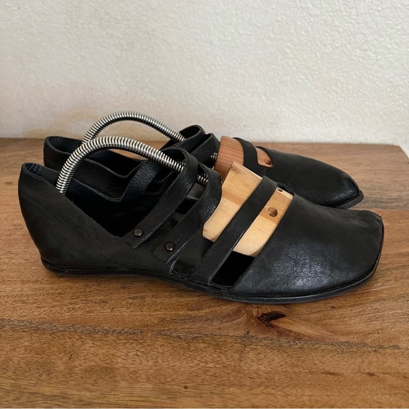 Cydwoq Intersect Women's Black Leather Shoes Size 38 - Picture 11 of 17